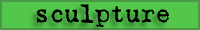 sculpture text item
