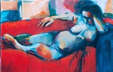  Painting: Expecting